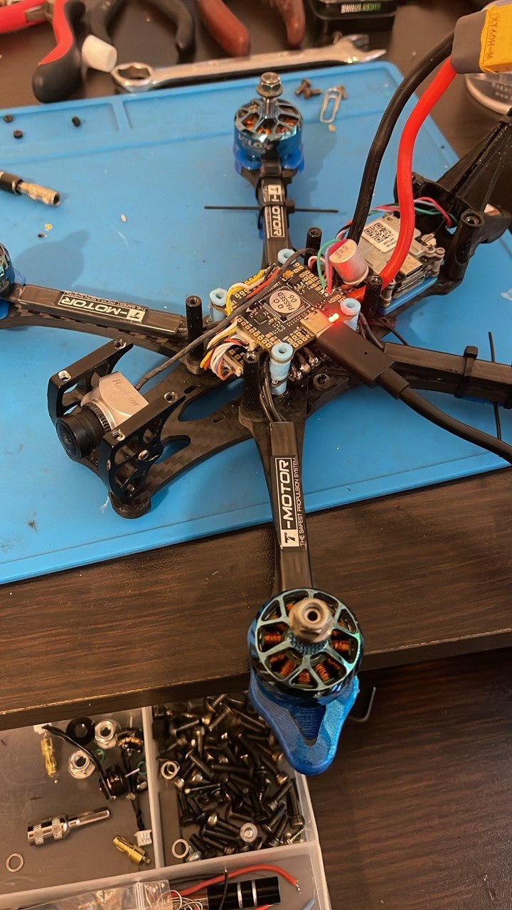 FPV Drone Build — T-Motor Frame